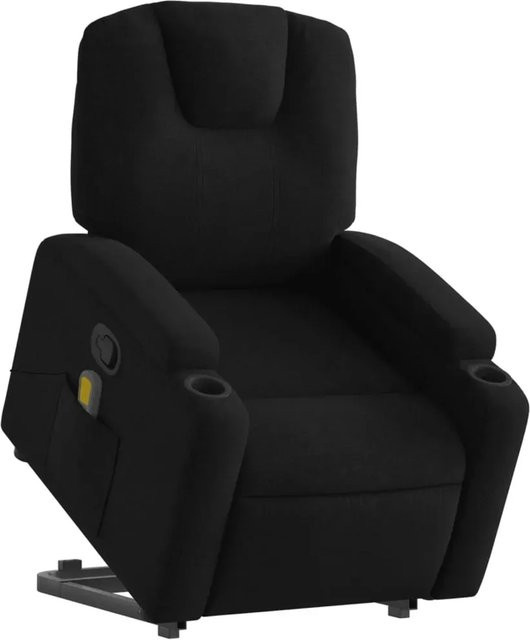 vidaXL Massagesessel mit Aufstehhilfe Modell 10 in Schwarz aus Stoff - Bild 1