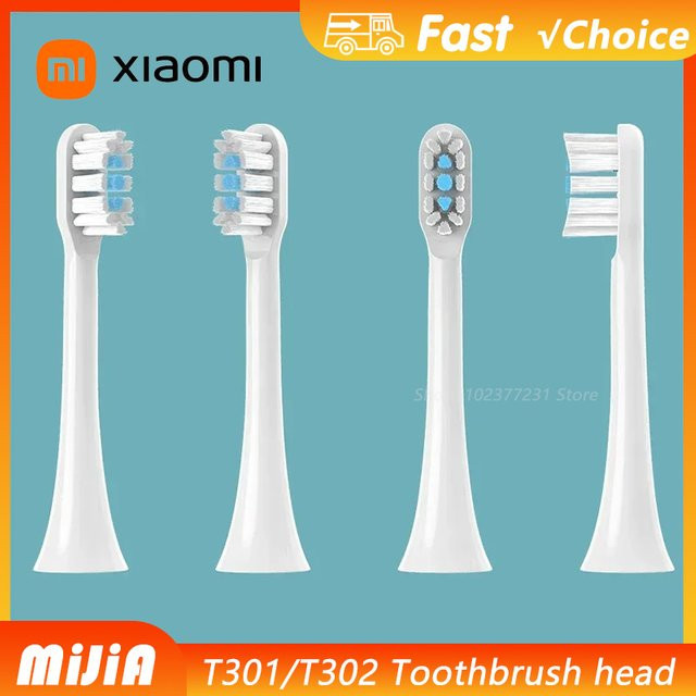 MIJIA Ersatz Zahnbürstenköpfe für T301 T302, weiche DuPont Borsten, Unisex - Bild 1