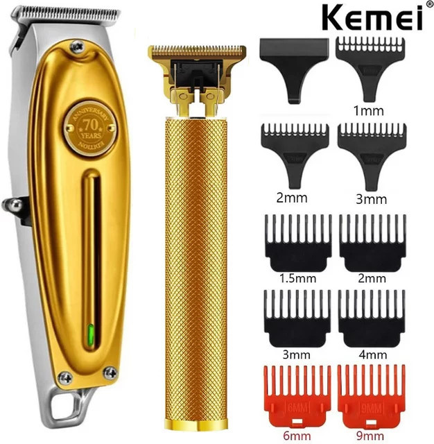 Kemei Haarschneidemaschine KM-1949, Gold, Herren - Bild 1
