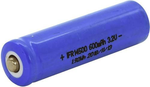 Beltrona FR14500 Spezial-Akku LiFePO4 3.2V 600 mAh Blau - Bild 1