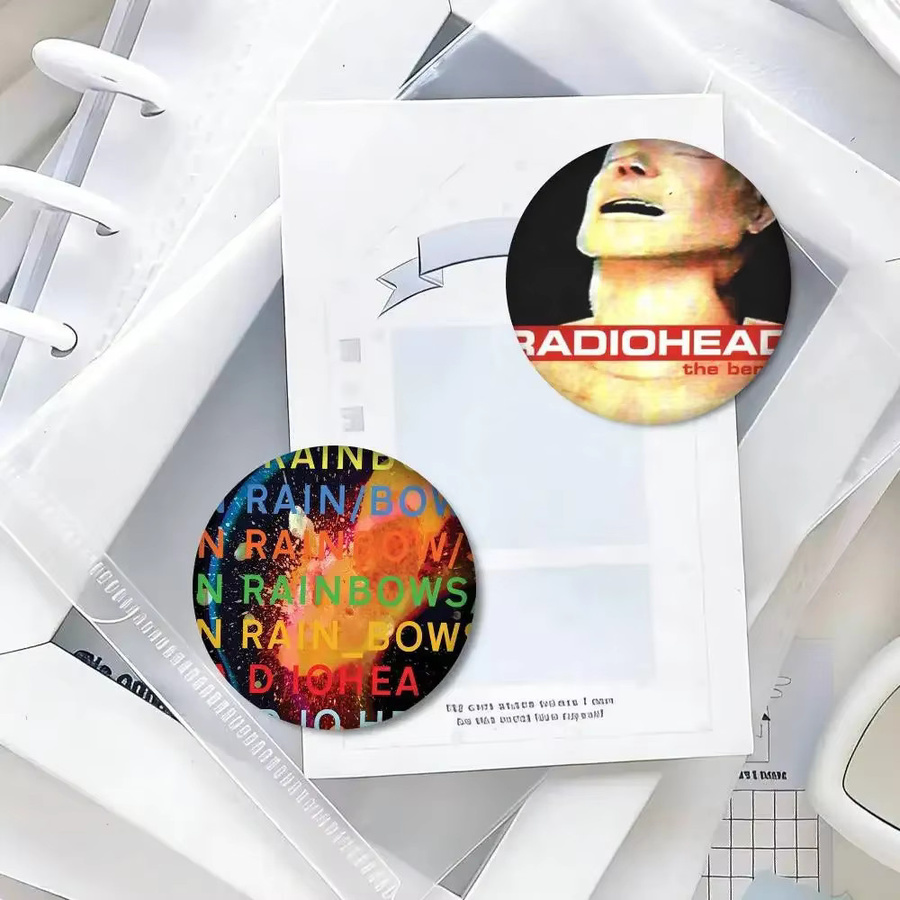 Brosche Radiohead Album Anime, Bunt, Kayou - Bild 3