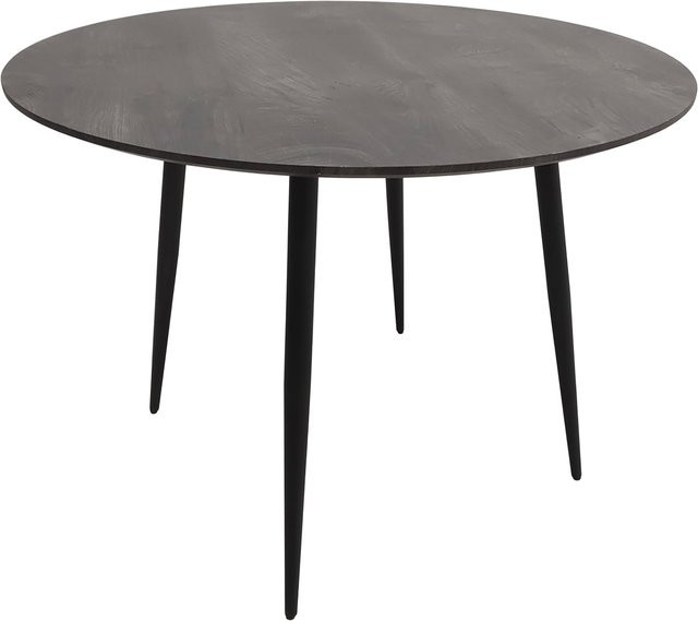 HTI-Living Esstisch Elyas rund aus MDF in Schwarz matt - Bild 1