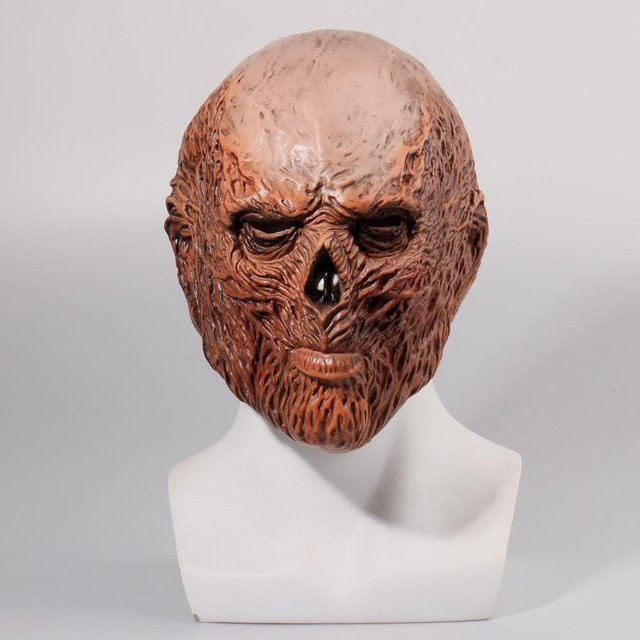 Happy Camp Vecna Maske Cosplay Horror Teufel Integralhelm, Braun - Bild 1