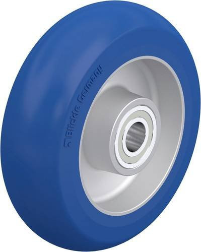 Blickle ALBS 125/15K-CO Schwerlast-Rad in Blau mit Aluminium-Komponenten, Durchmesser: 125 mm, Tragfähigkeit: 370 kg - Bild 1