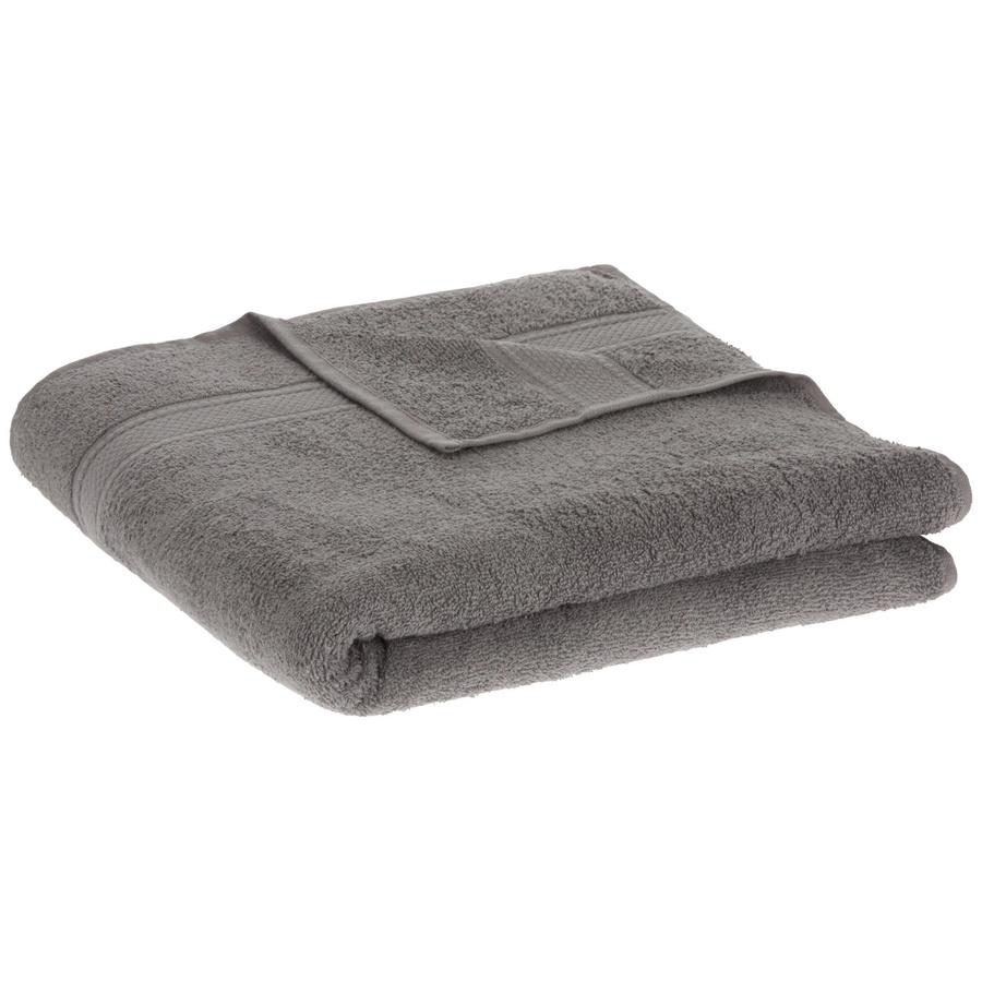 Modern Living Duschtuch Cindy aus Baumwolle in Grau, B: 70 cm, L: 140 cm - Bild 2