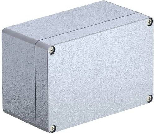OBO Bettermann Mx 120805 SGR Gehäuse in Aluminium Silber, B/T/H: 8,0 x 5,7 x 12,5 cm - Bild 1