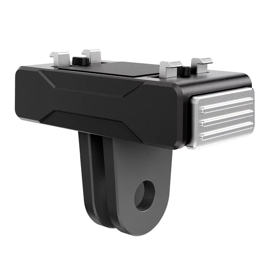 Insta360 Magnetische Adapterhalterung in Schwarz für Insta360 X5, Ace Pro und Ace Pro 2 mit Anti-Rutsch-Pad und werkzeugloser Installation - Bild 2
