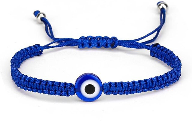 Lucky Star Jewelry Kettenarmband, Glasperlen, Blau, Unisex - Bild 1