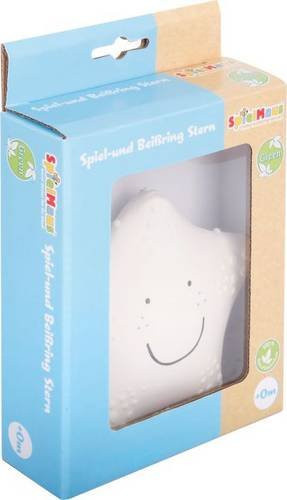 Vedes SpielMaus Kautschuk Spiel-und Beißring Stern aus Naturkautschuk - Bild 1