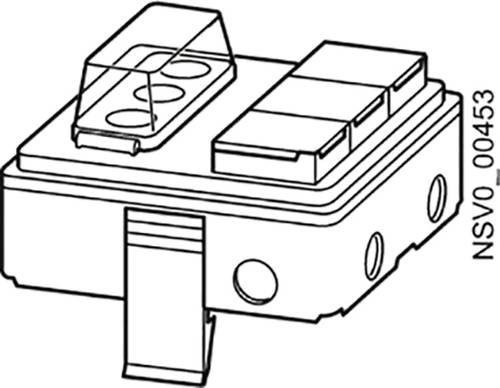 Siemens Abgangskasten BVP:047284 BD2-AK1/3SD163S14 Lichtgrau 3polig 16A 230 V/AC - Bild 1