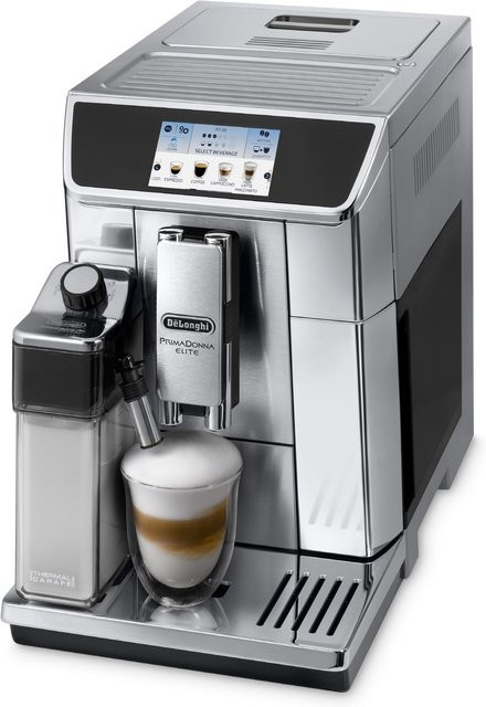 DeLonghi ECAM 656.75.MS PrimaDonna Elite Kaffee-Vollautomat in Edelstahl/Silber - Bild 1