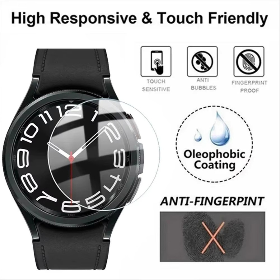 Mptionx Displayschutzfolie für Samsung Galaxy Watch 7/FE/Ultra, Glas - Bild 2