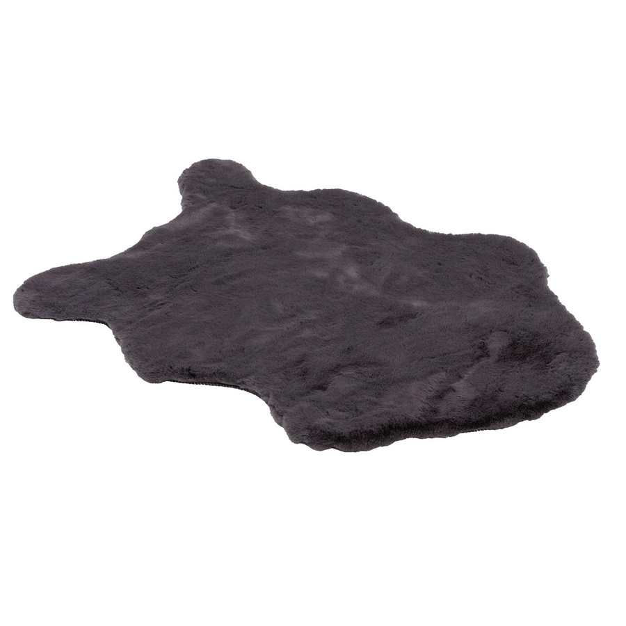 Kunstfell Schöner Wohnen Tender in Anthrazit, B: 110 cm, T: 70 cm - Bild 3