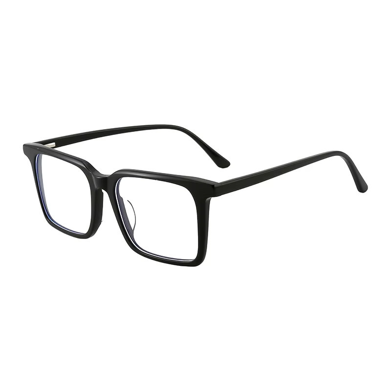 Moojolo Lesebrille, rechteckig, Herren, Vollrand, Kunststoff, schwarz - Bild 3