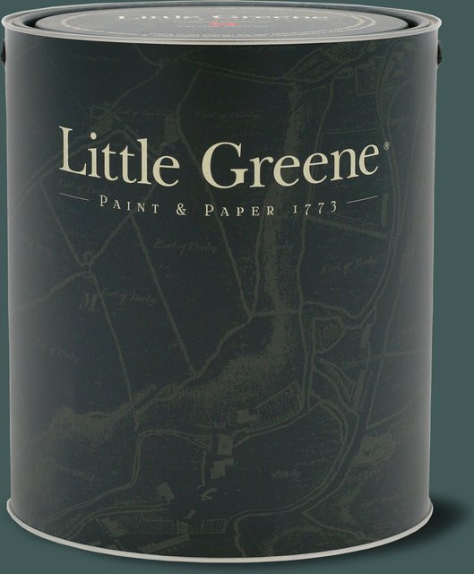 Little Greene Absolute Matt Emulsion Wandfarbe Harley Green 312, 1 l - Bild 1