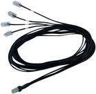innovaphone IP29 Patch-Adapter von 1x RJ45 Stecker auf 4x RJ45 Buchse in Schwarz - Bild 1
