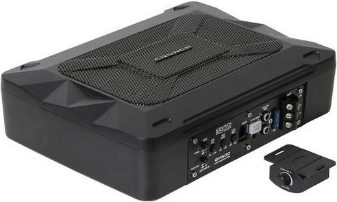 Crunch GP600 Aktiver Auto-Subwoofer 200W Schwarz - Bild 1