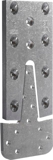 Simpson Hirnholzverbinder 120-B Etb Balkenverbinder Aluminium Silber B/H: 123 x 60 mm - Bild 1