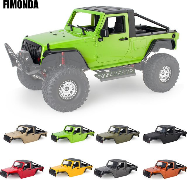 Fimonda RC Crawler Body Shell Kit, 1:10, Orange, Kunststoff - Bild 1