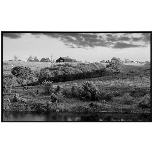 papermoon Infrarotheizung EcoHeat Landschaft Schwarz Weiss mit Matt-Effekt und App-Steuerung - Bild 2