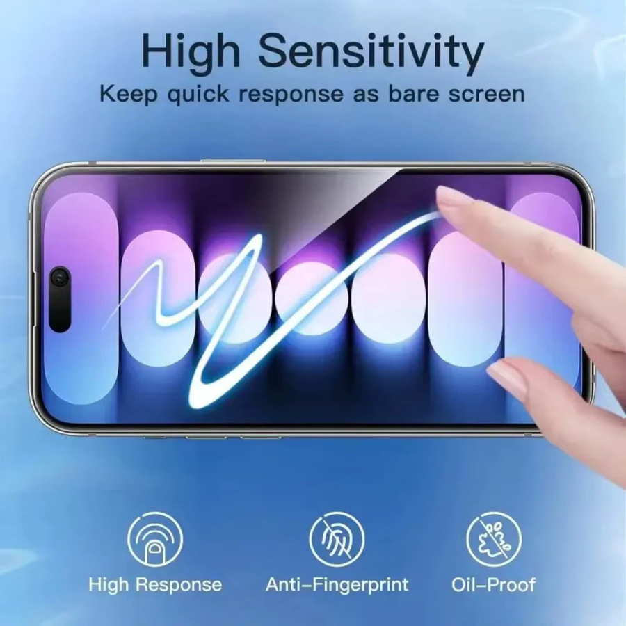 3er-Set ultraklares gehärtetes Glas Displayschutzfolie für Apple iPhone 17 16 15 14 13 12 Pro Max Plus XR XS in Transparent - Bild 5
