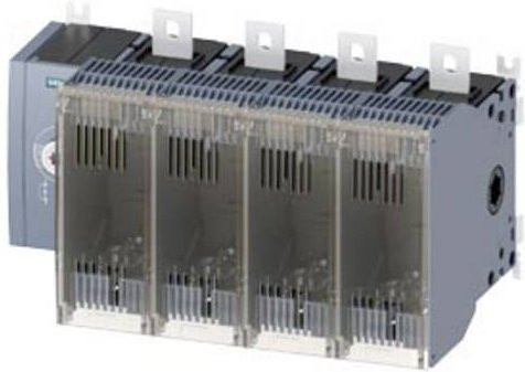 Siemens Lasttrennschalter 4polig 400A 8 Schließer 8 Öffner 690 V/AC grau 3KF44400LF11 - Bild 1