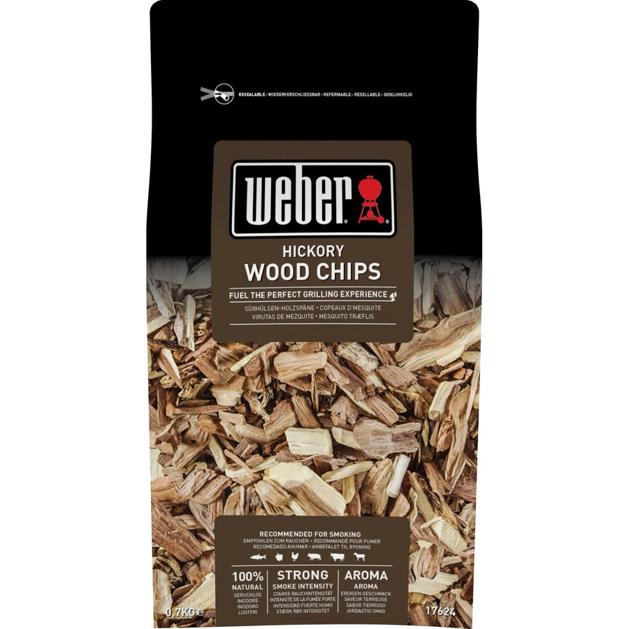 Weber Räucherchips Hickoryholz, 700 g, braun - Bild 2