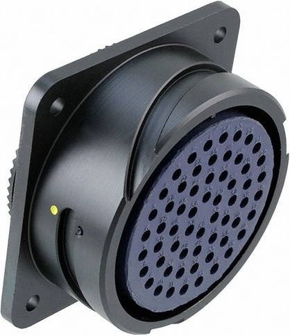 TE Connectivity CIRH03T40A60SCNF80M32V0 Steckverbinder in Schwarz - Bild 1