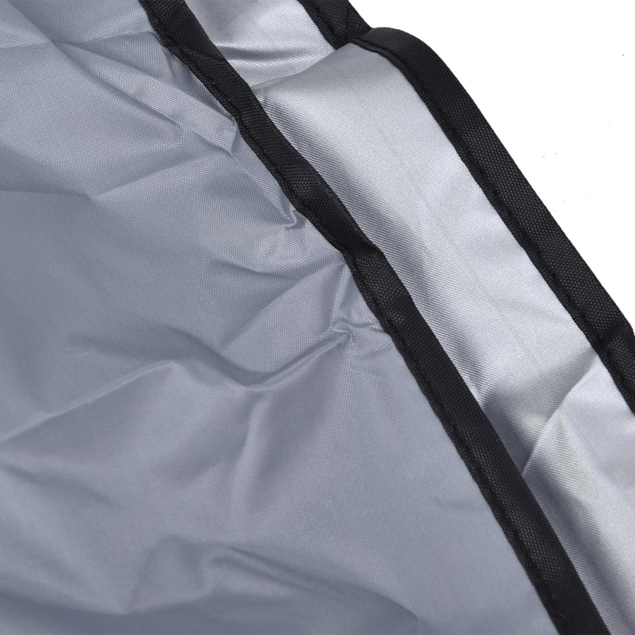 KaiSai Wasserdichter Sitzkissenbezug aus Polyester Taft für 3-Sitzer Schaukelstühle und Hängematten in Grau - Bild 3
