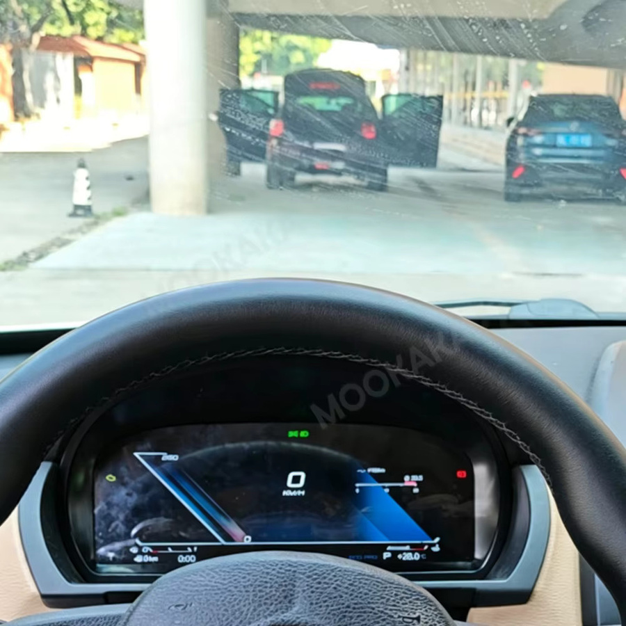 MOOKAKA Digitales Armaturenbrett für BMW X3 E83 2003-2010 M Sport mit Carplay LCD-Anzeige und virtuellem Cockpit in Schwarz - Bild 2