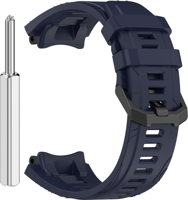 Geekthink Uhrenarmband Silikon, Schwarz, Unisex - Bild 1