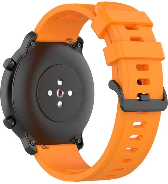 MY-CASE Smartwatch-Armband Silikon, orange, Unisex - Bild 1