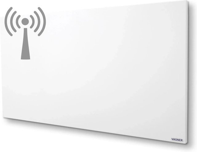 Vasner Funk-Infrarotheizung Citara M RX in Weiß mit 900 W - Bild 1