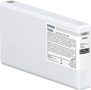 Epson T55W9 Original Tintenpatrone Hellgrau 200 ml für P/N: C11CL14301A0 (C13T55W900) - Bild 1