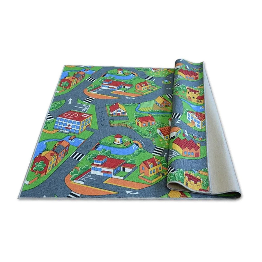 RugsX Teppich Little Village VG1505 Mehrfarbig B: 100 cm, T: 100 cm - Bild 2