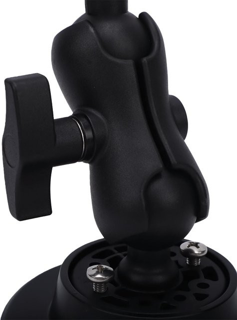 TOMTOP Kajak Kamera Halterung aus wasserdichtem Nylon und PVC mit Edelstahl, Farbe: Schwarz - Bild 1
