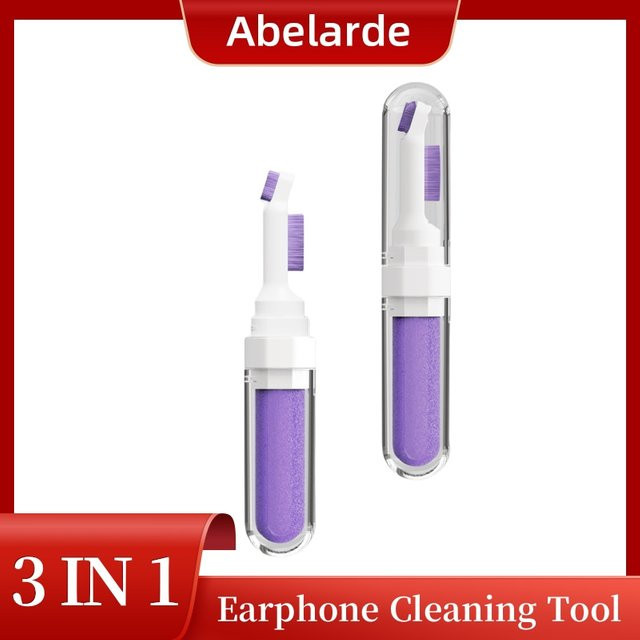 Abelarde Reinigungsset für Bluetooth-Kopfhörer und In-Ear-Headsets in Orange - Bild 1