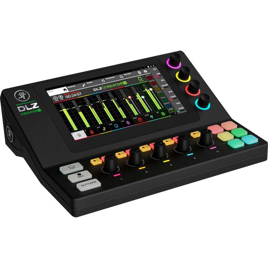 Mackie DLZ Creator XS Mischpult in Schwarz mit Bluetooth und USB-C - Bild 1
