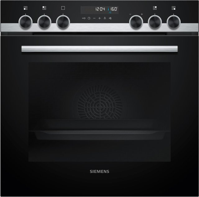 Siemens iQ500 Einbau Elektro-Herd HE578BBS3 in Edelstahl mit 71 l Volumen und Pizza-Stufe, Breite: 59,4 cm - Bild 1