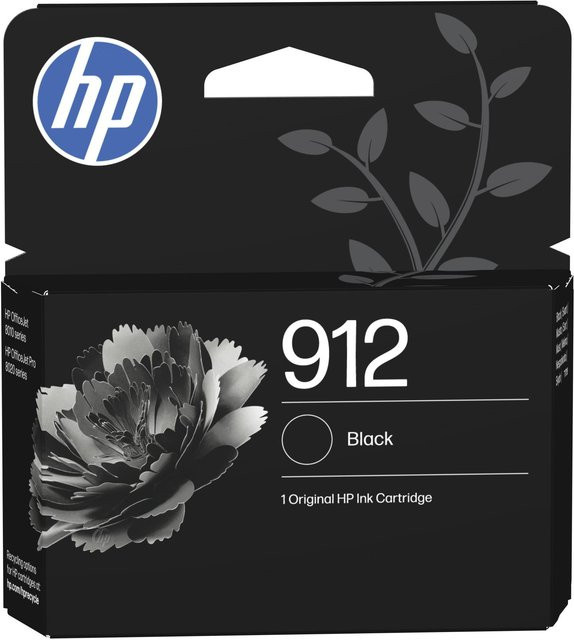 HP 912 Original Druckerpatrone Schwarz für HP OfficeJet 8010 und 8020 All-in-One Druckerserien - Bild 1