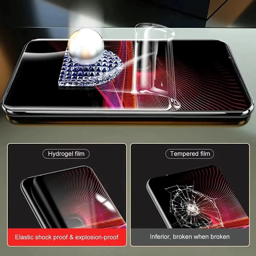 4 Stück Hydrogel Displayschutzfolien für Huawei P60 P50 P40 P30 Pro und Mate 60 50 40 30 20 Pro, transparent - Bild 2