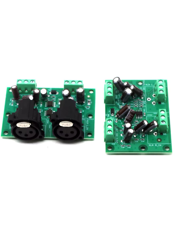 DYKBmetered XLR zu RCA Audio-Adapter mit NE5532 OP-Verstärker, Stereo-Symmetrisch zu Ungesymmetrisch, Grün - Bild 3