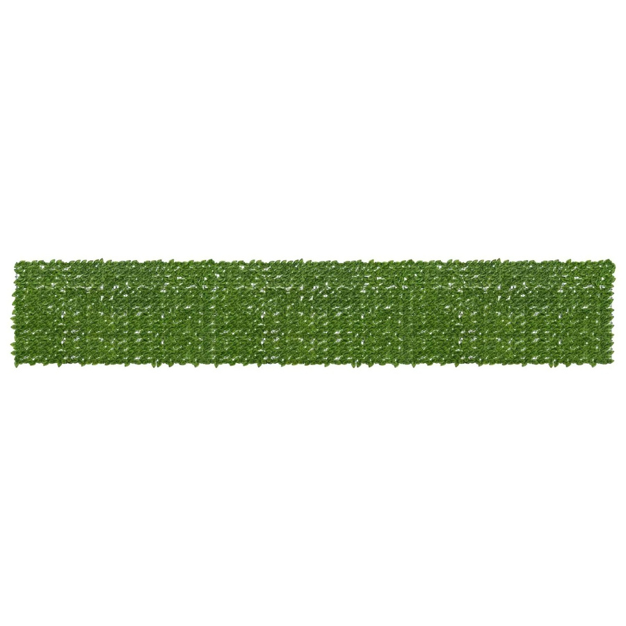 vidaXL Balkonsichtschutz als künstliche Hecke in Grün und Gelb, Breite: 600 cm, Höhe: 100 cm - Bild 2