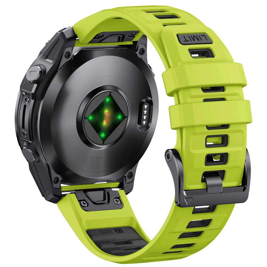 Runcool Uhrenarmband Silikon, Schwarz, Unisex - Bild 3