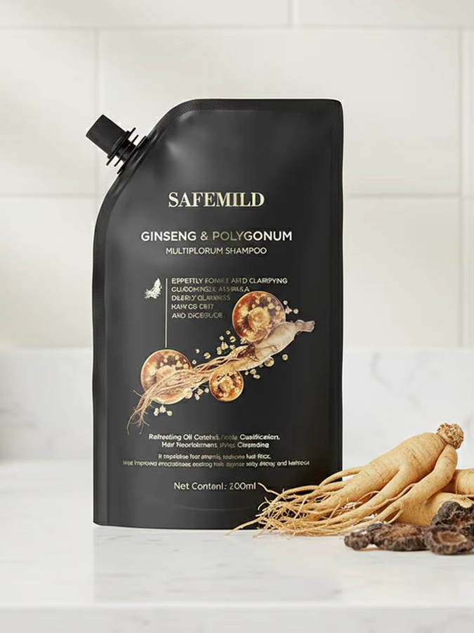 SADOER Shampoo Schwarzes Ganoderma Polygonum Multiflorum, 100ml/300ml - Bild 5