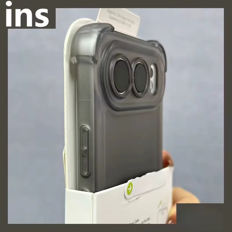 ESACAPA Stoßfeste TPU Schutzhülle für Honor 500 und Honor 500 Pro in Transparent und Blau - Bild 2
