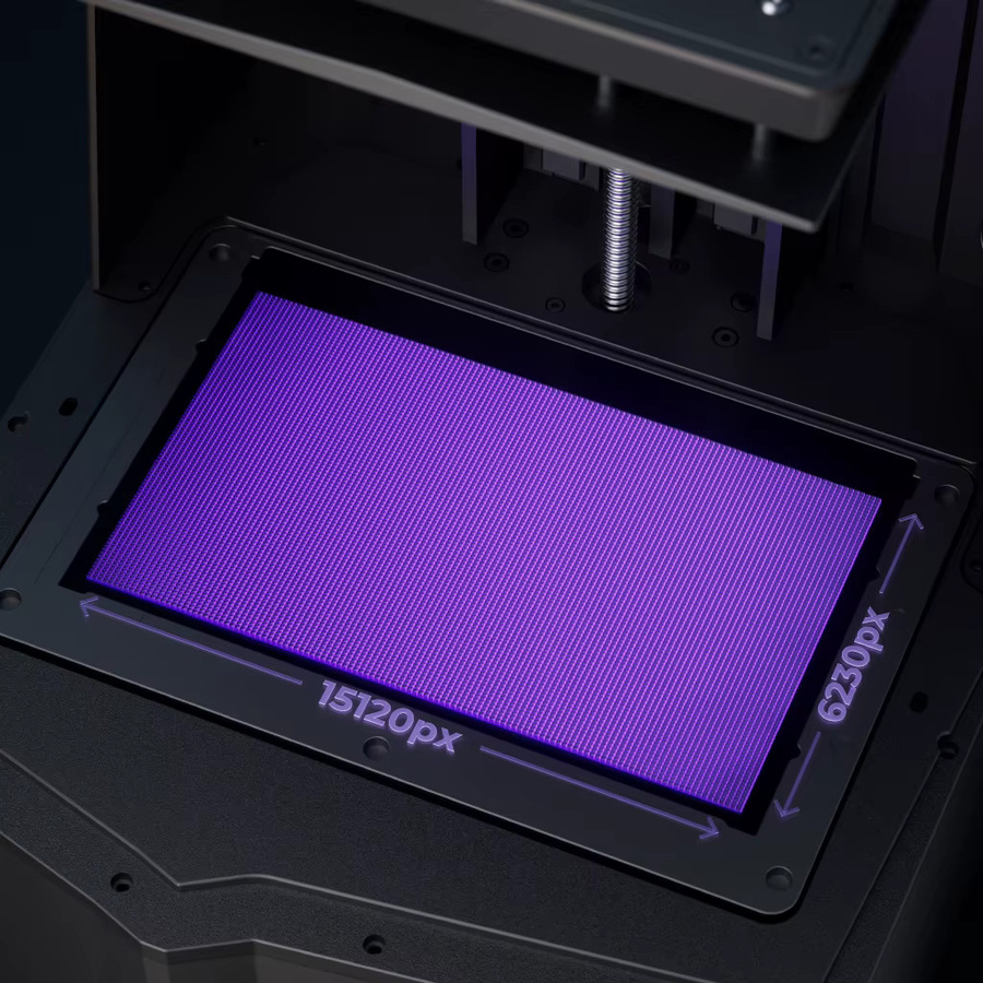 ELEGOO SATURN 4 ULTRA 16K Resin-3D-Drucker mit KI-gestützter Drucküberwachung und Hochgeschwindigkeitsdruck, B/T/H: 21,2 x 11,8 x 22,0 cm - Bild 2