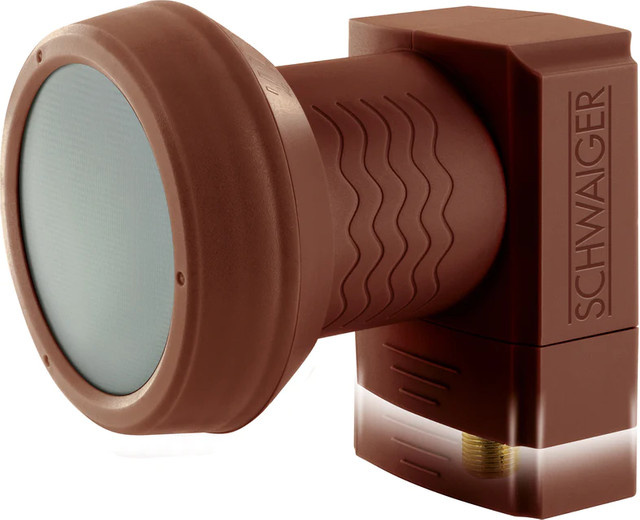 Schwaiger Sun Protect Digitales Single LNB in Ziegelrot - Bild 1