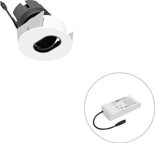 EVN LED-Deckenstrahler F08RXXXM0630L55D in Weiß, rund und verstellbar - Bild 1