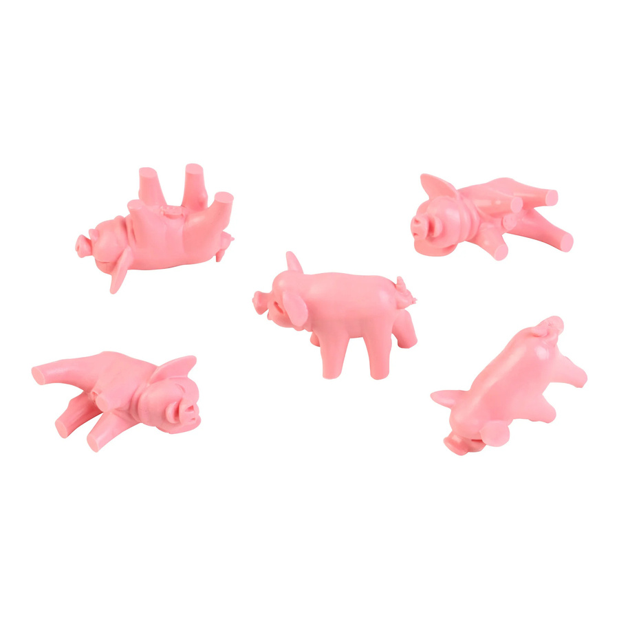 Moderne Hausfrau Schweine-Würfeln Würfelspiel mehrfarbig - Bild 2